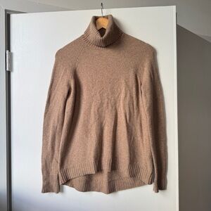 J. Crew Warm Brown Turtleneck Sweater